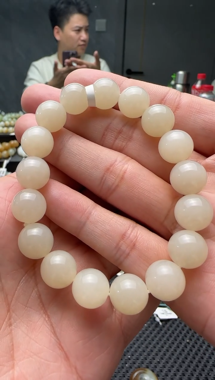 未镶嵌手串和田玉天泰手串卡12