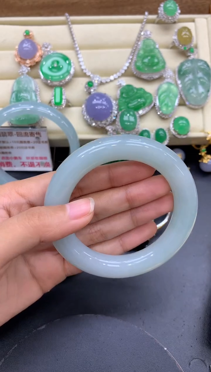 【闪购商品】翡翠手镯未镶嵌350-中国好珍宝