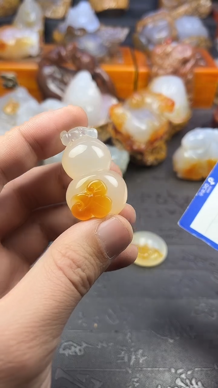 【闪购商品】玛瑙/玉髓吊坠未镶嵌1