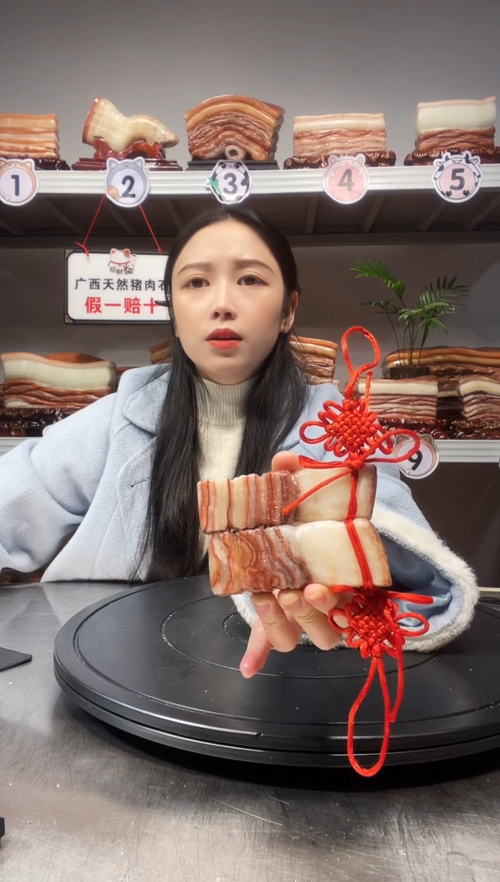 【闪购商品】天然石材柳州猪肉石