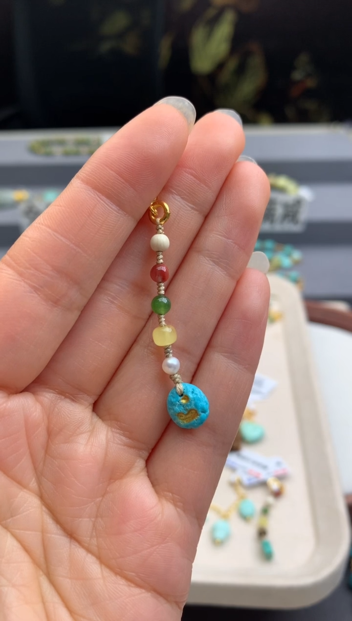 未镶嵌绿松石提溜茜.A205