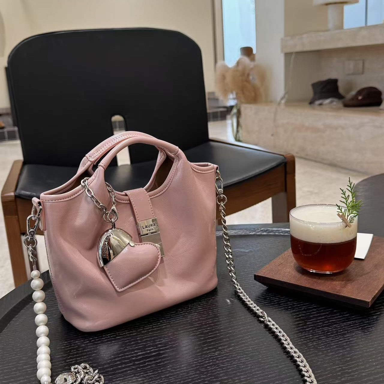 2025春夏新款潮流腋下百搭网红复古单肩斜挎包时尚女包 5271