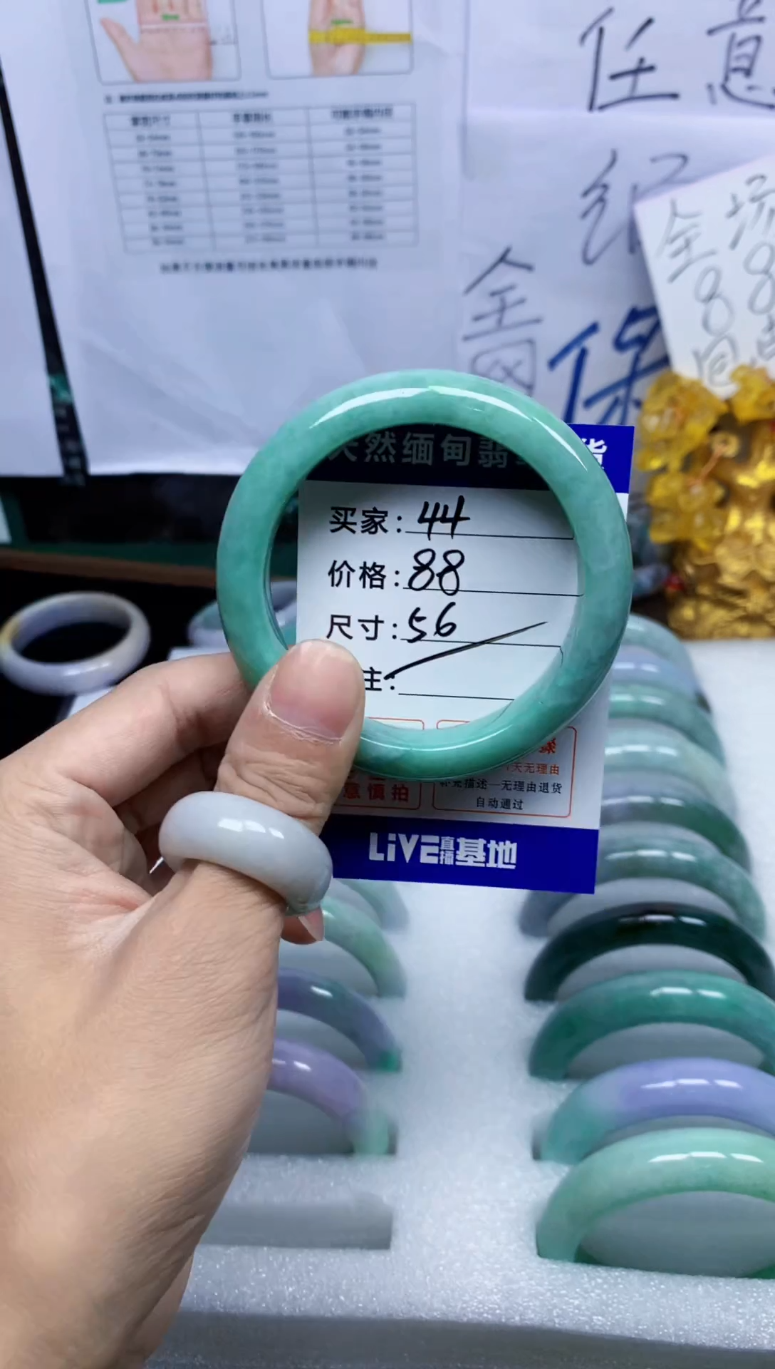 未镶嵌手镯翡翠44