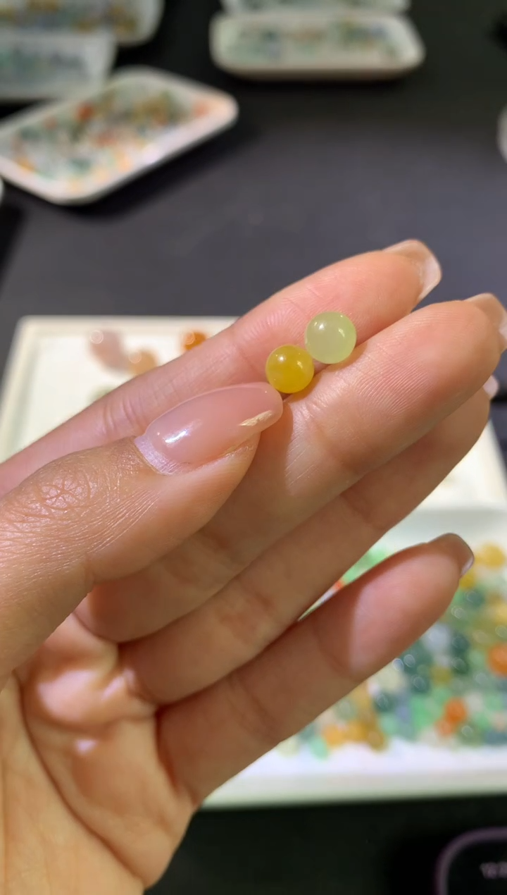 【闪购商品】定制翡翠未镶嵌珠901