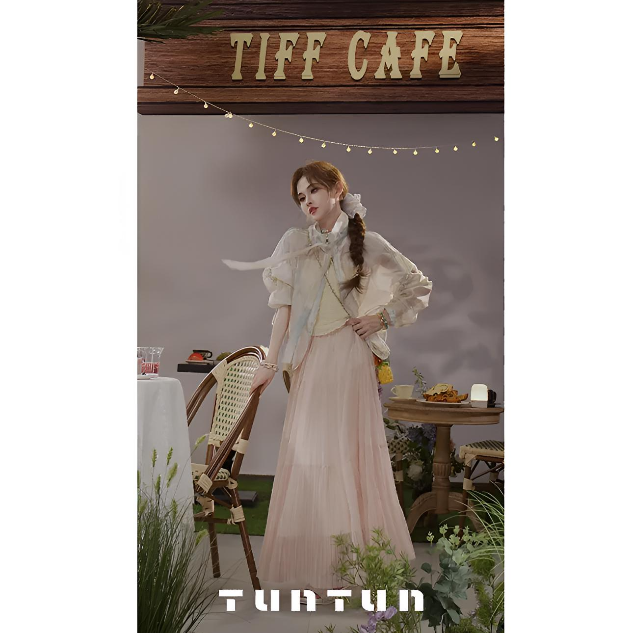 吞吐服饰【仙本那 搭配海王 上新不买返场也买系列 粉色】半身裙