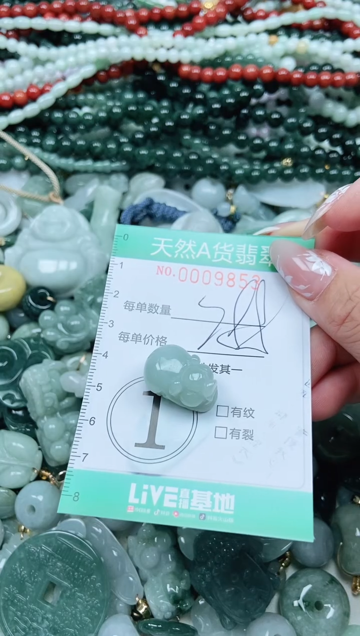 颈饰未镶嵌翡翠翡翠