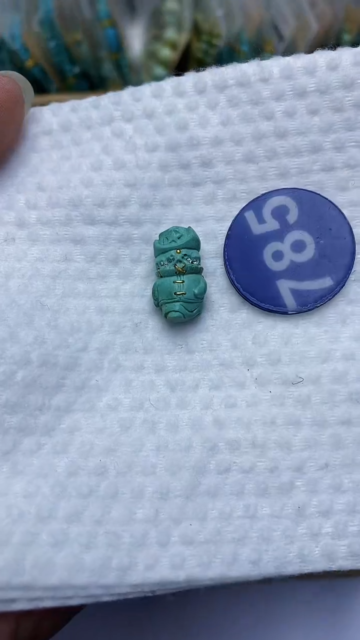 【闪购商品】绿松石雕刻件未镶嵌785
