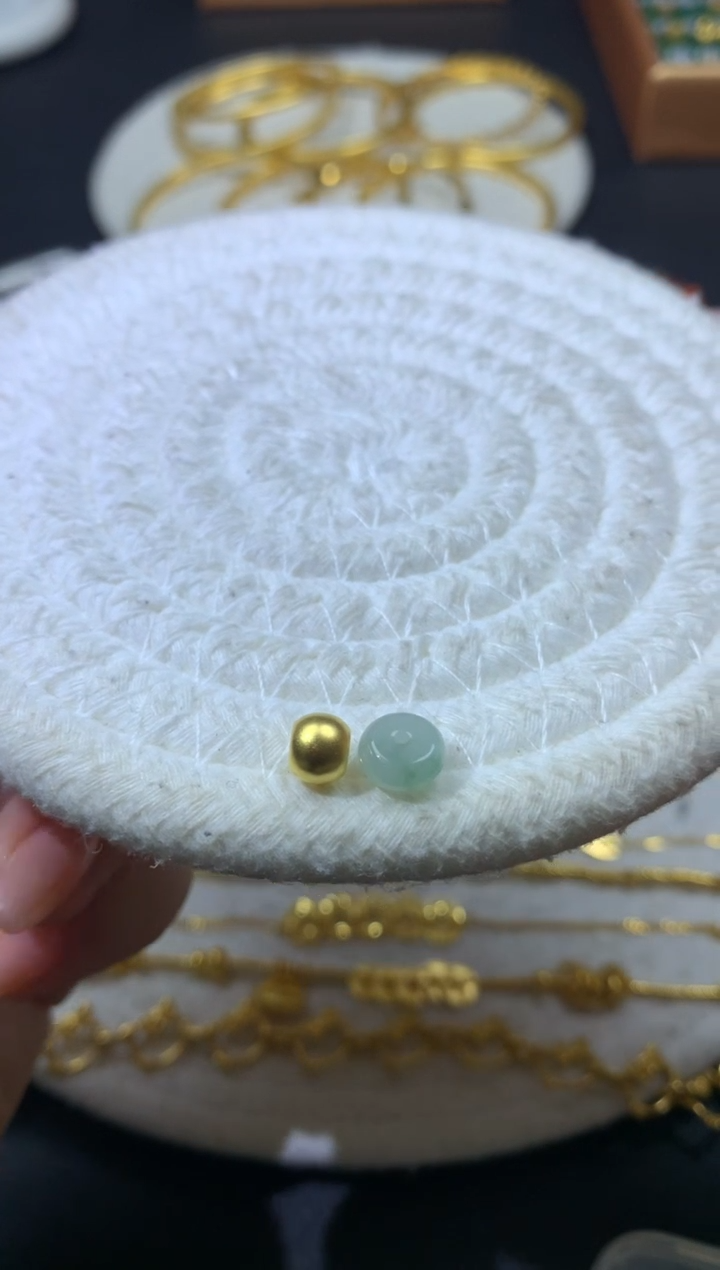 【闪购商品】翡翠颈饰未镶嵌翡翠配件足金 多样性发货 发2件