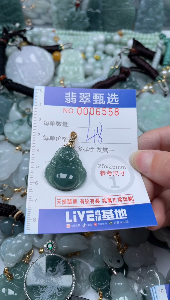 【闪购商品】翡翠颈饰未镶嵌00.06558