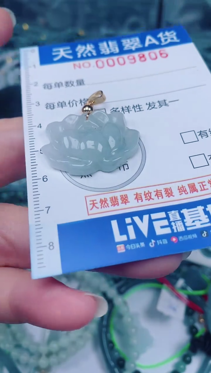 颈饰未镶嵌翡翠00009806