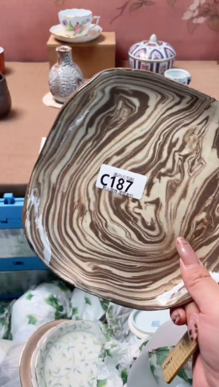 瓷片?****)瓷器瓷器C187