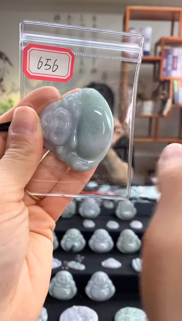 【闪购商品】翡翠颈饰未镶嵌佛公656