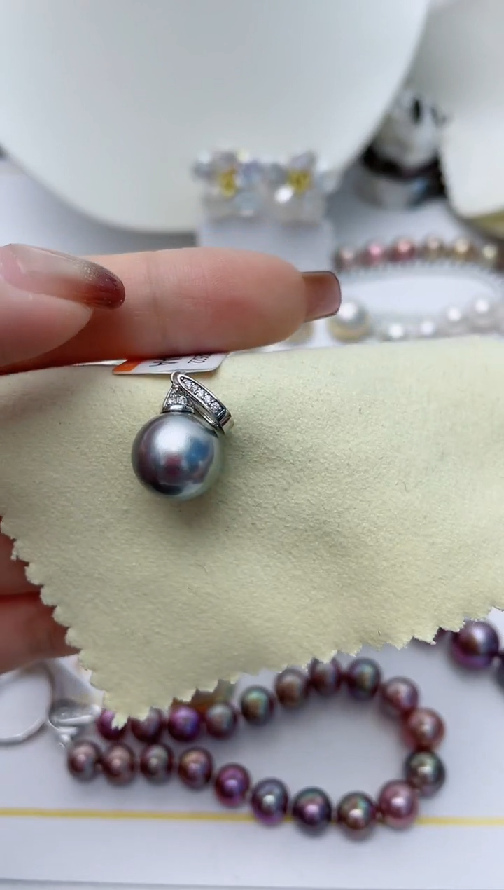 【闪购商品】海水珍珠颈饰银S925镶嵌W116