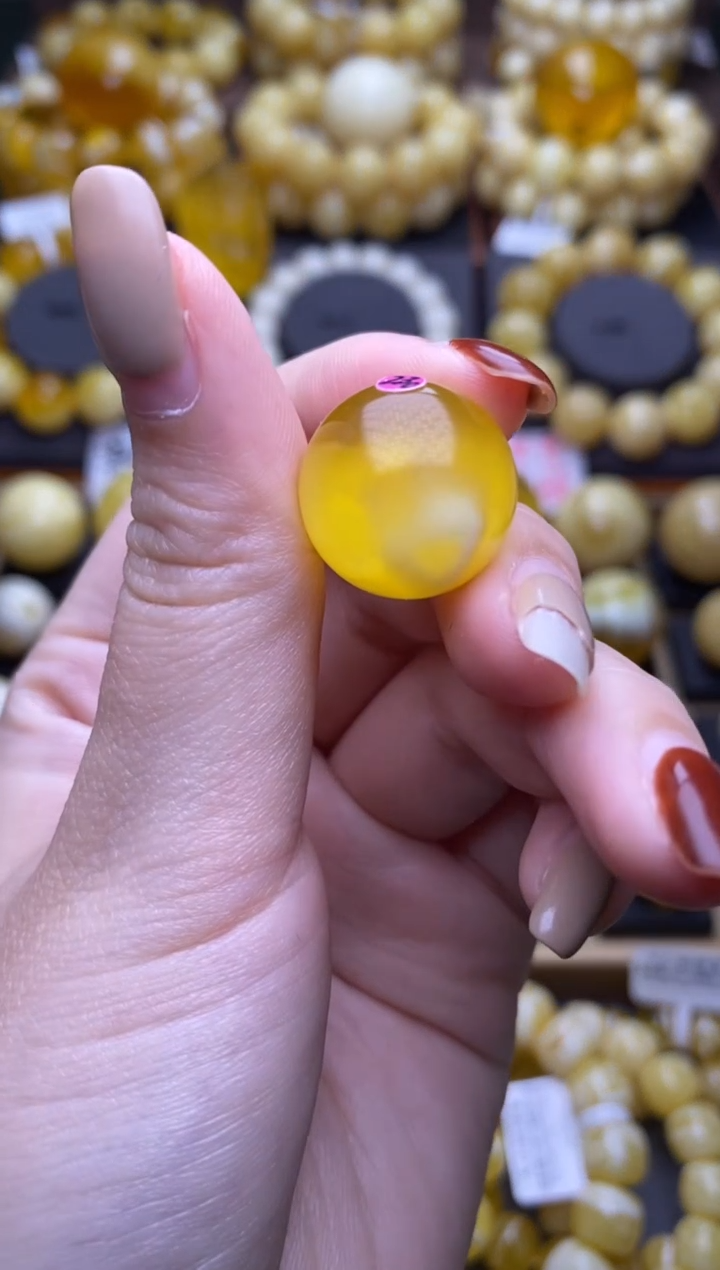 【闪购商品】琥珀裸石未镶嵌大小姐珠宝严选141