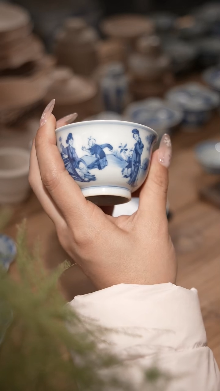 摆件陶景德镇陶瓷摆件