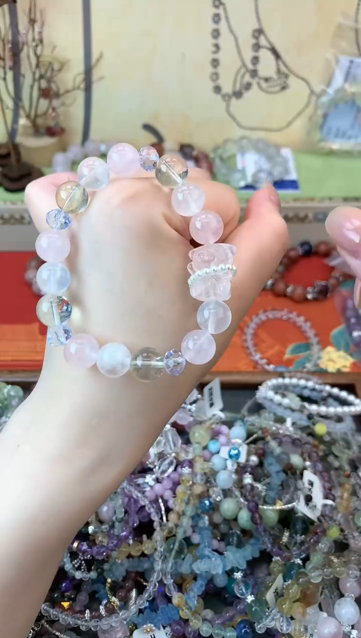 水晶手链未镶嵌113手串