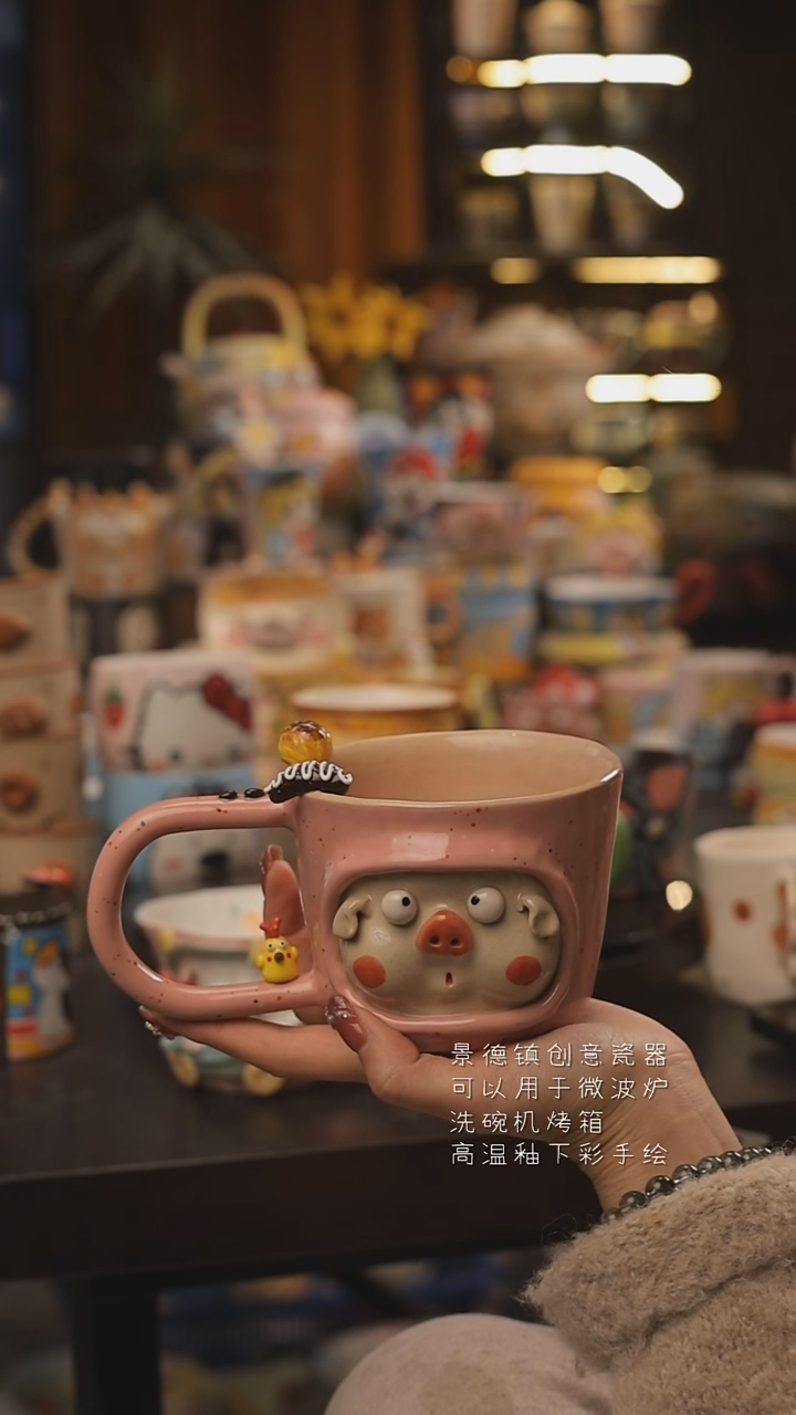 景德镇釉下彩绘设计师款式陶瓷
