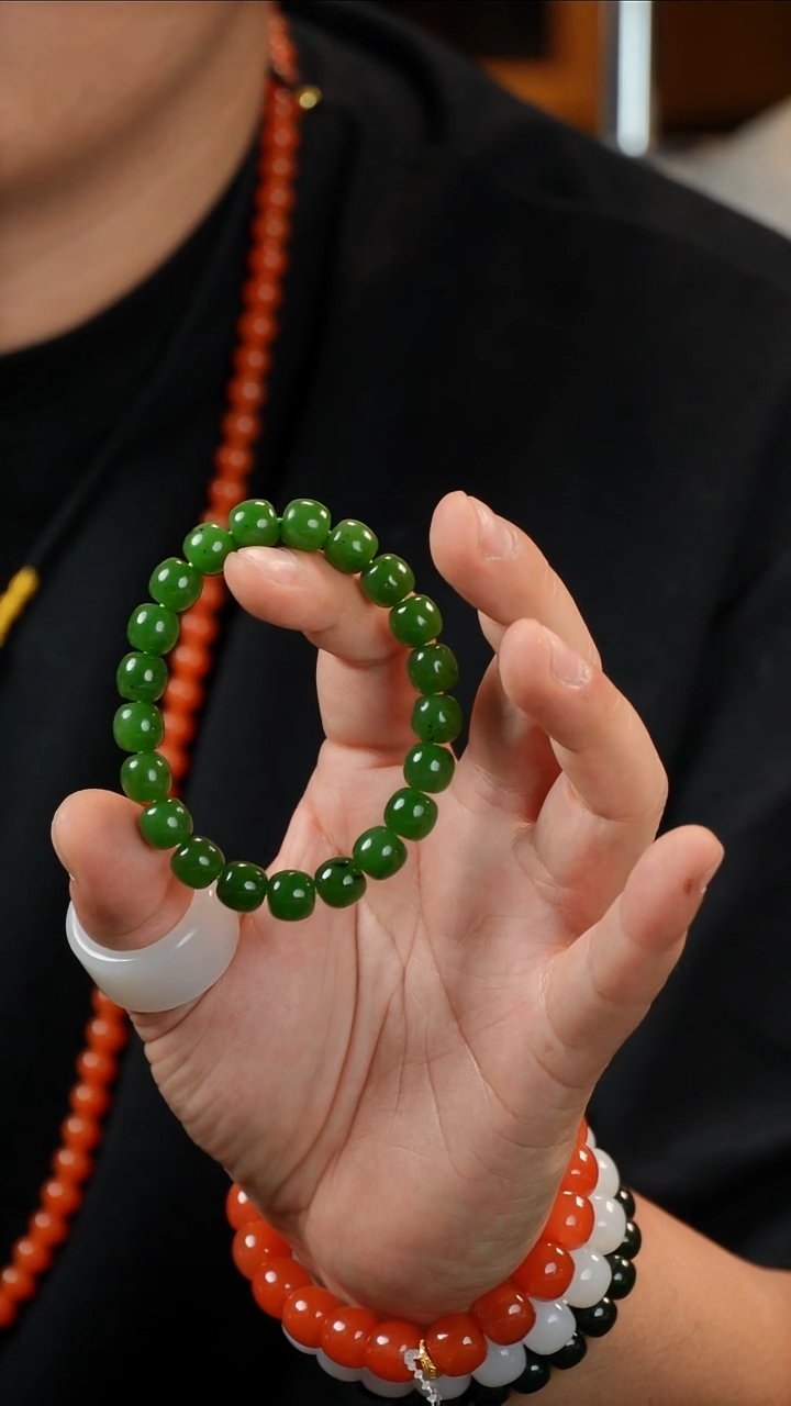 未镶嵌手链和田玉多样性发一件00