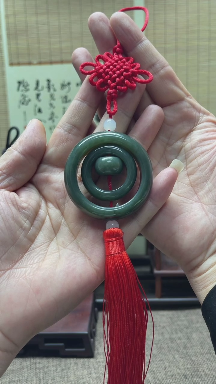 【闪购商品】和田玉挂件未镶嵌和田玉 路路通挂件多人