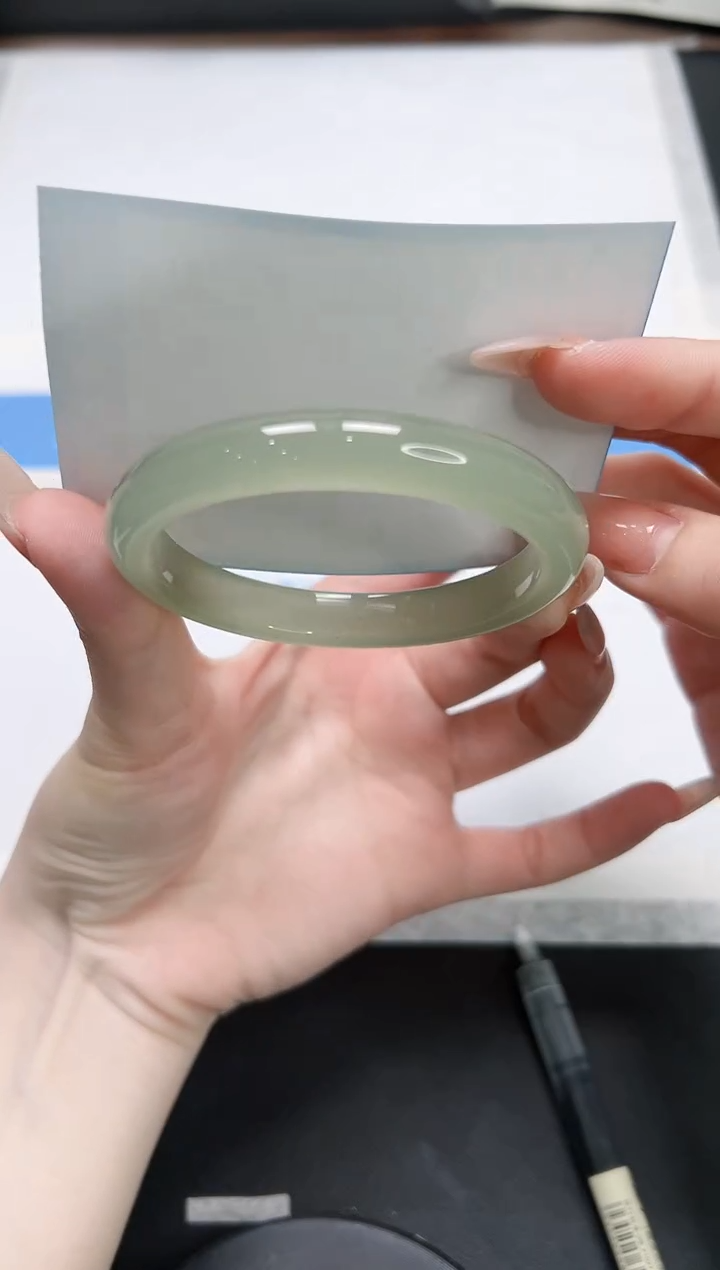 【闪购商品】石英质玉未镶嵌手镯97-57东陵玉