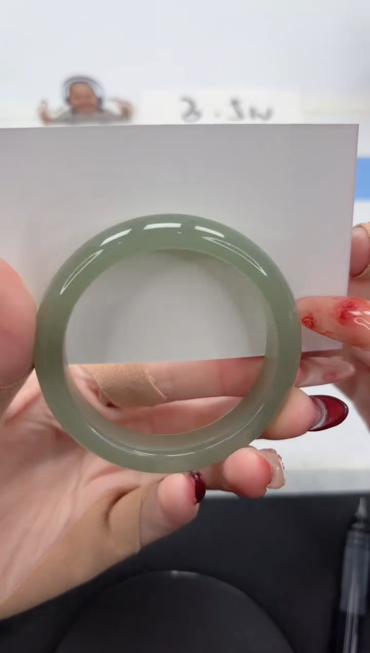 【闪购商品】石英质玉手镯未镶嵌A54-53.2