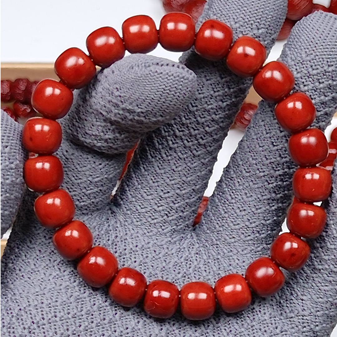 【繁槿一念】黑点瑕疵款 红串老型 介意勿拍