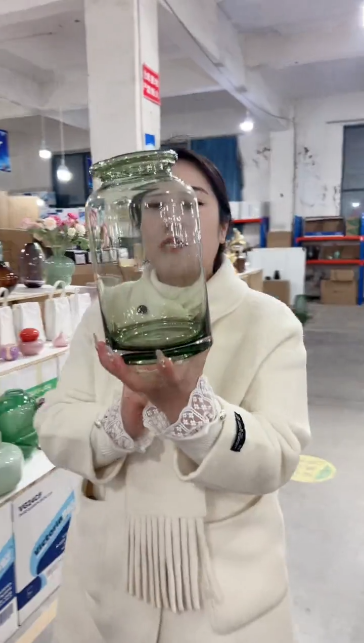 【闪购商品】玻璃花伴你花瓶微瑕-S2RDK