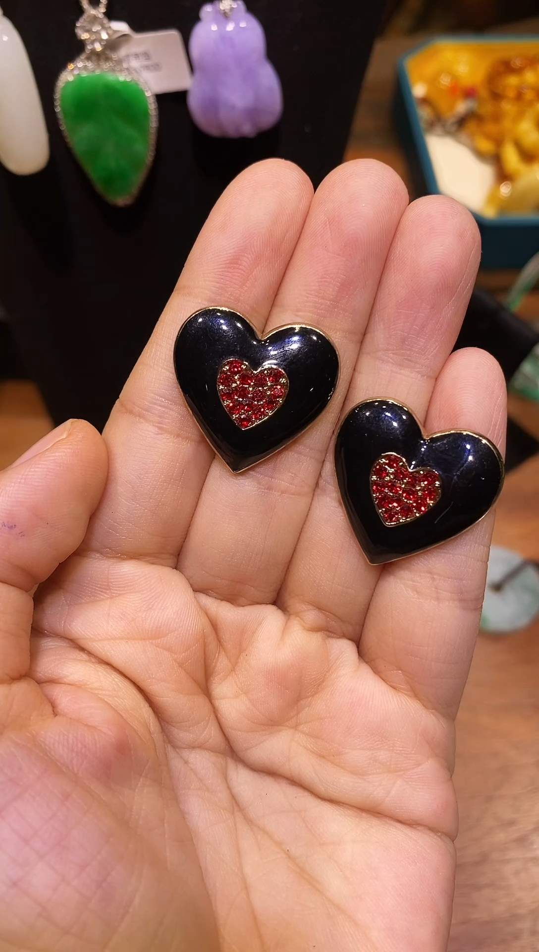 非金属其他（人造材质）琉璃飞*?爱心