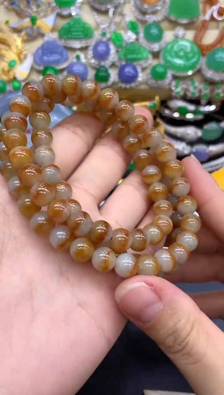 颈饰未镶嵌翡翠345-中国好珍宝