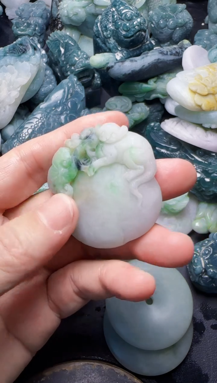 颈饰未镶嵌翡翠黄*儿219