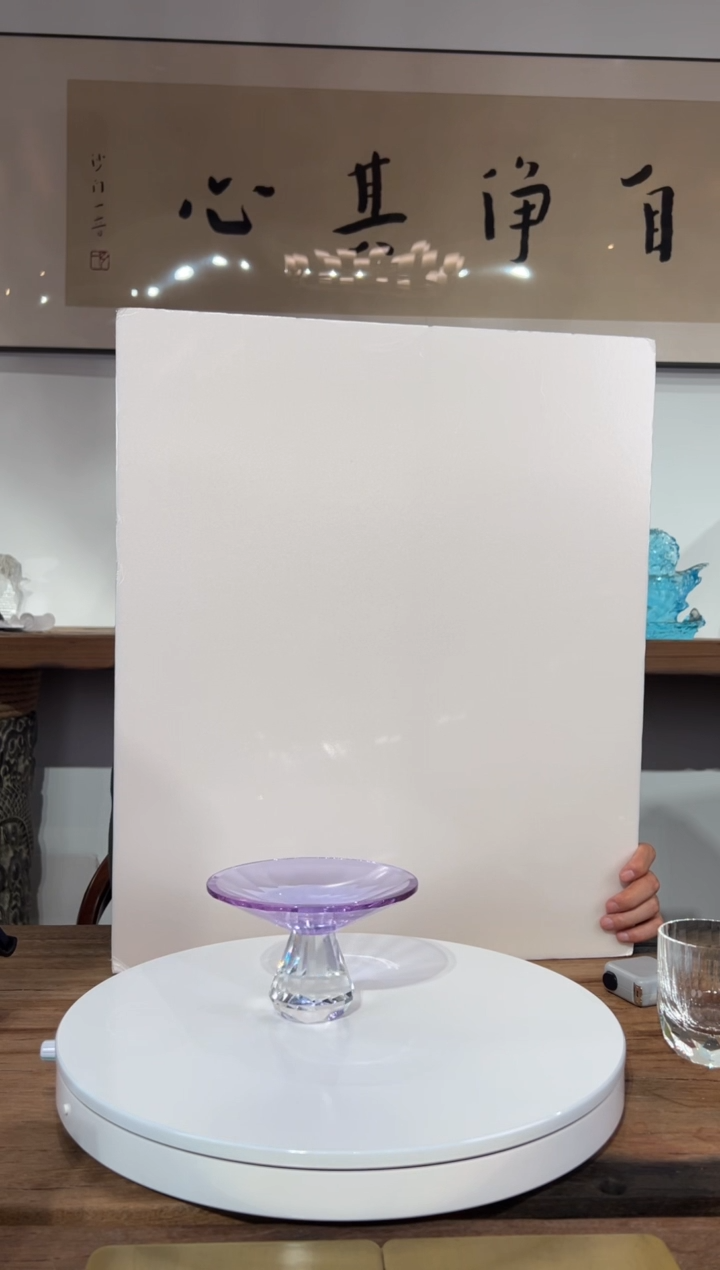 【闪购商品】摆件A22紫罗兰坚果碟摆件 