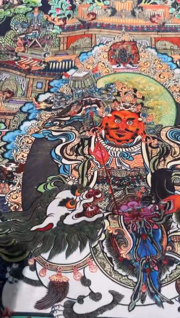 卷轴画卷轴画奥奥的唐卡