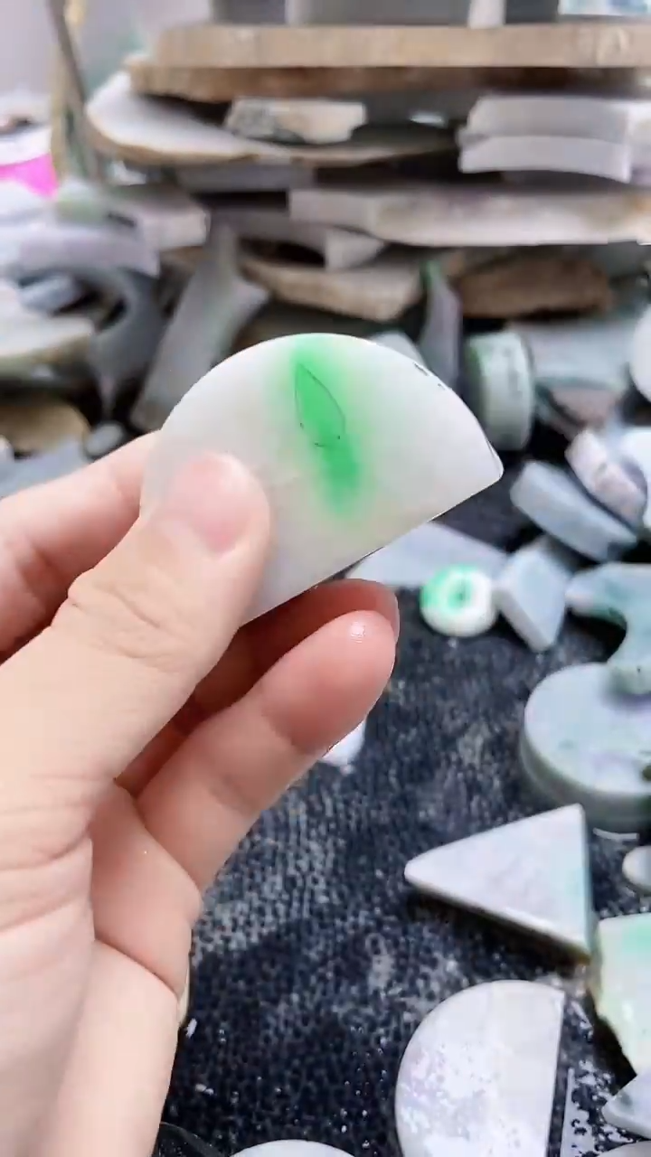 裸石翡翠天然A货翡翠板料