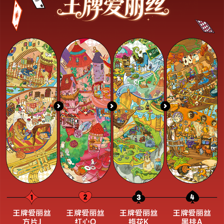 谜域造境4.0造景贴纸王牌爱丽丝特油3D立体微缩场景手工diy