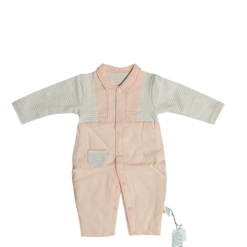 圆领 闭裆哈衣 KM-8233