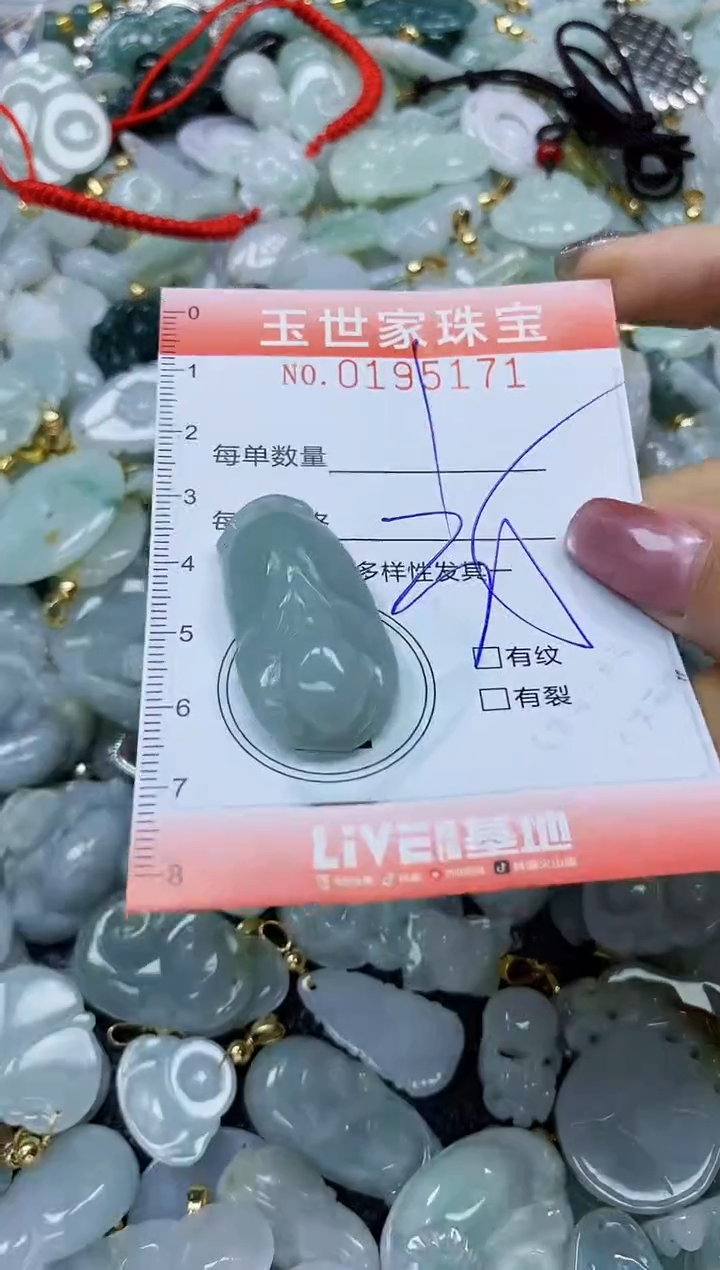 【闪购商品】翡翠颈饰未镶嵌闪购0195171