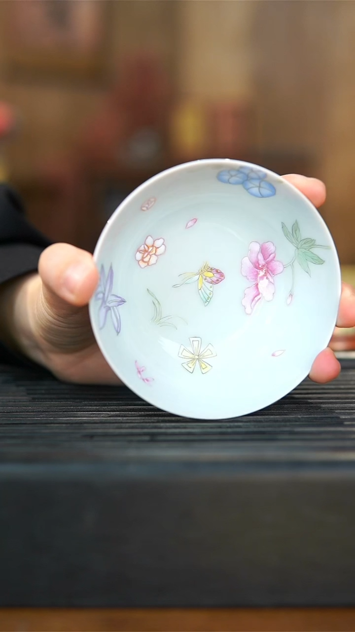 【闪购商品】瓷片杯子大碗茶的茶器