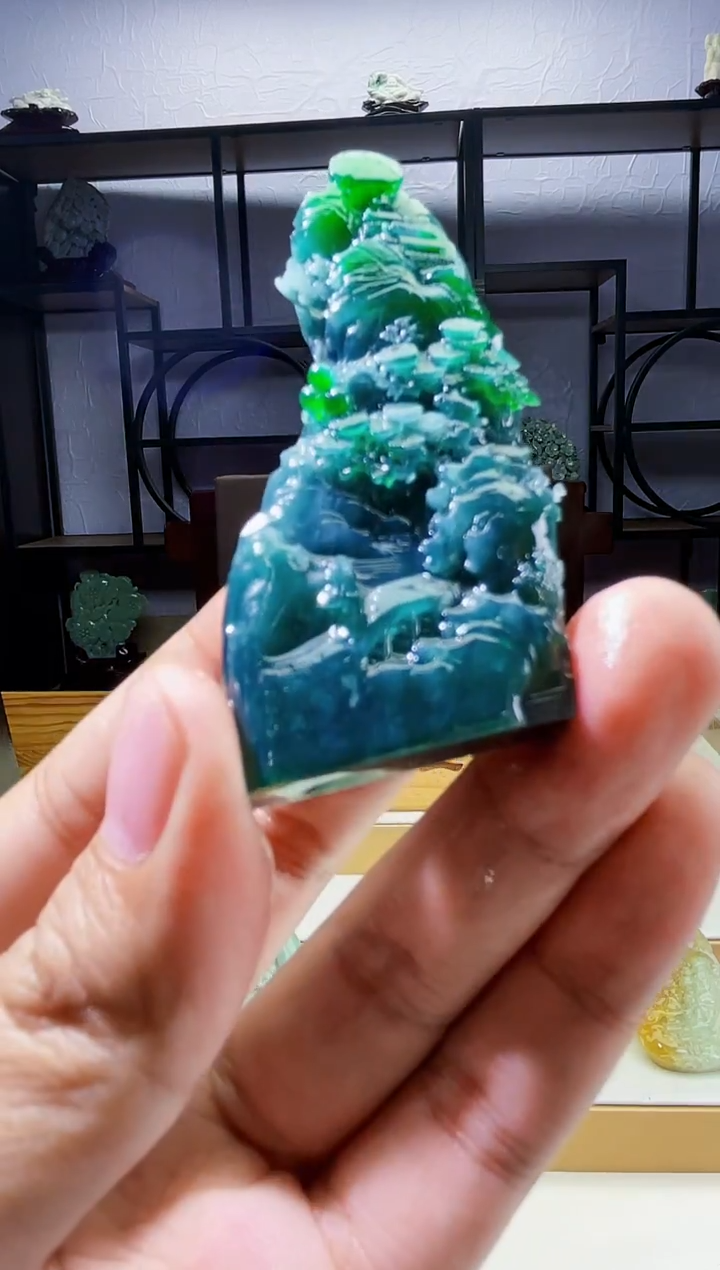 【闪购商品】定制翡翠未镶嵌毛货01140152