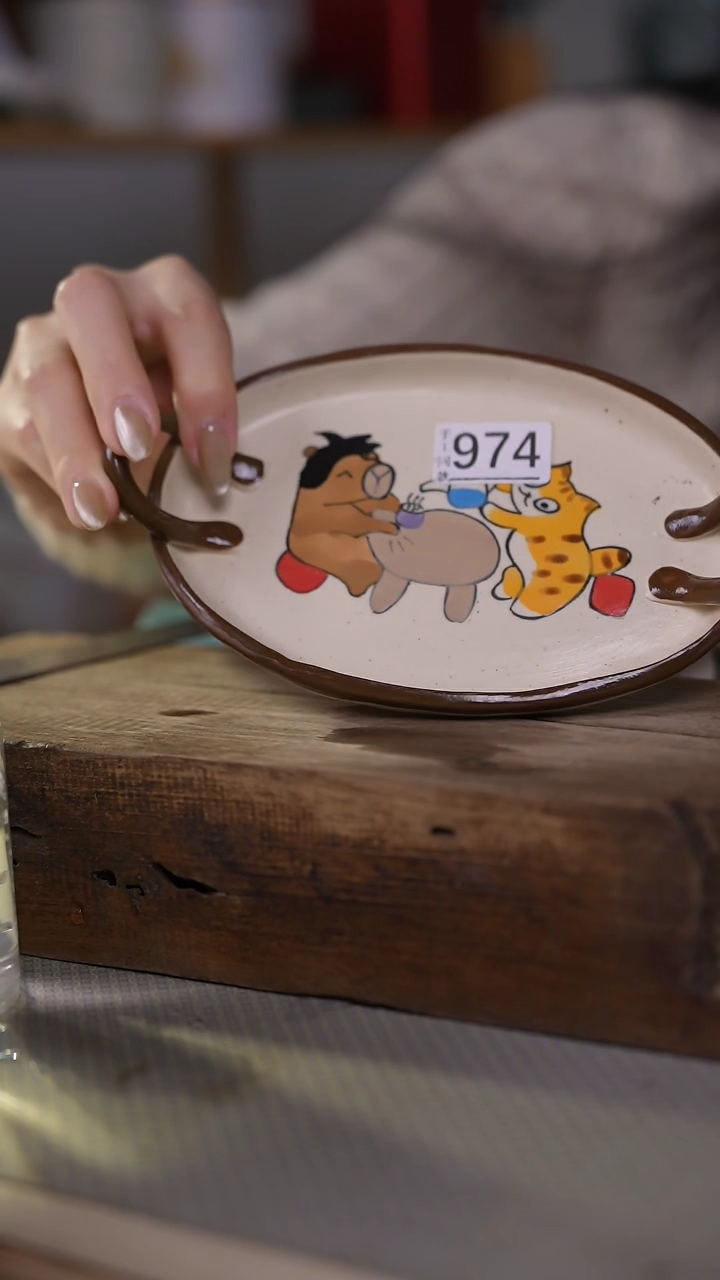 【闪购商品】瓷片福利！喵喵设计师款双耳盘