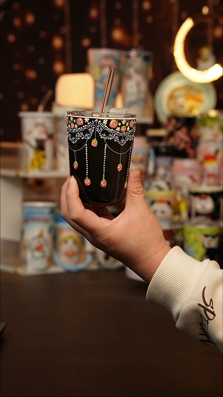 (玉泥）景德镇手工手绘文创陶瓷杯