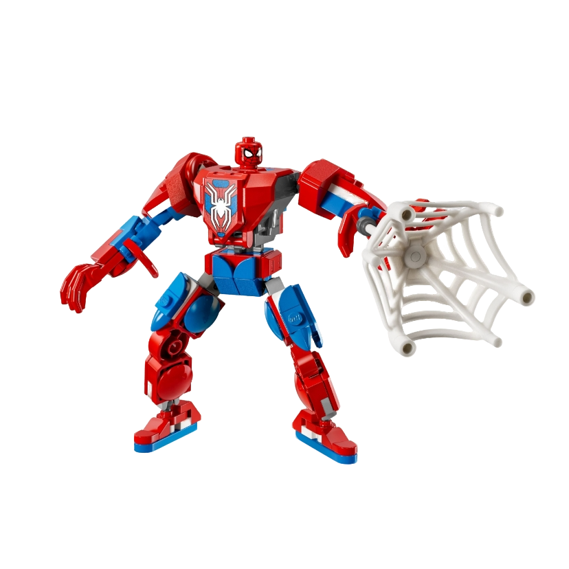 正品f 超级英雄人仔 sh684 蜘蛛侠+机甲 76308 