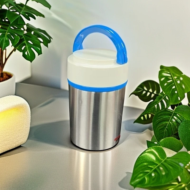 不锈钢2.0L手提盖保温提锅