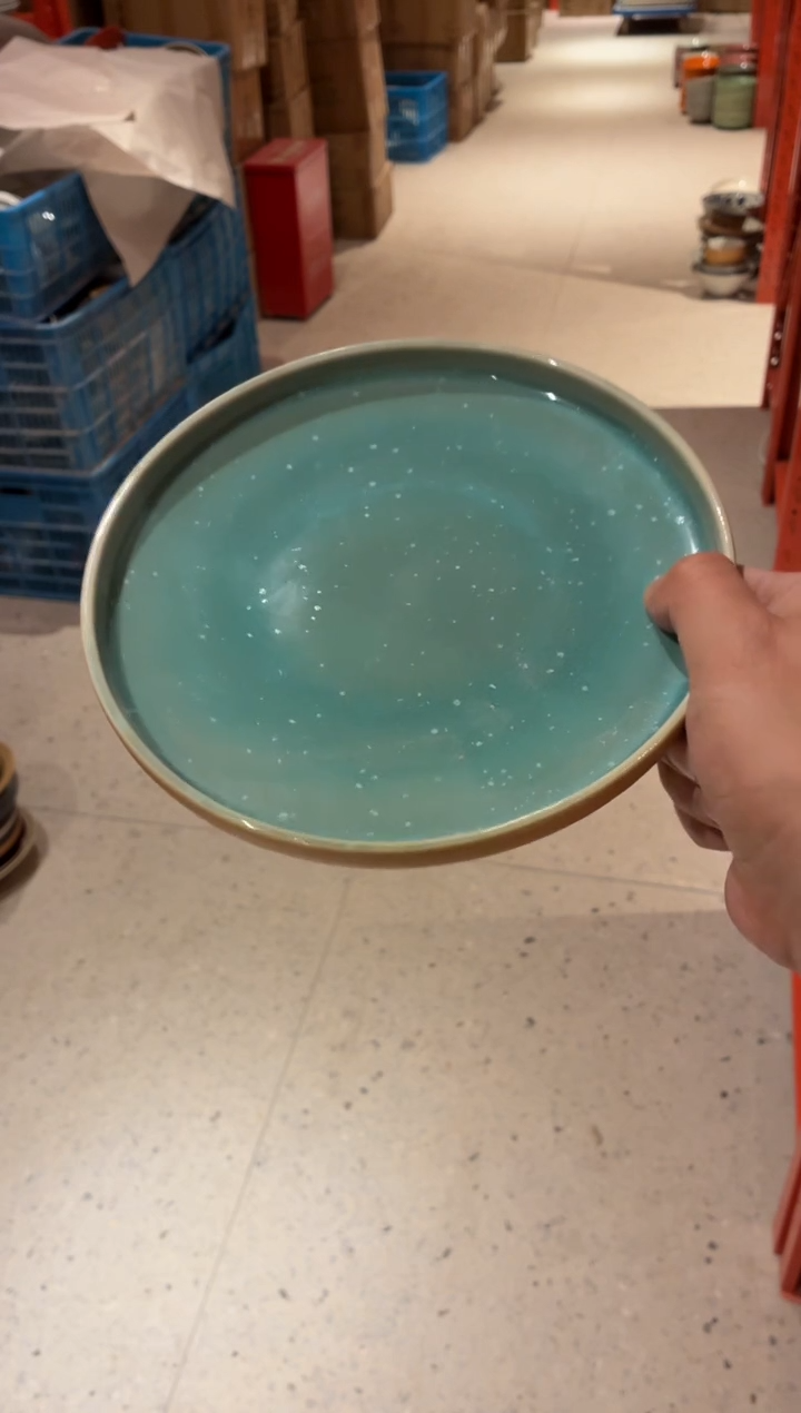 瓷片M**?333 秋水直身盘2个