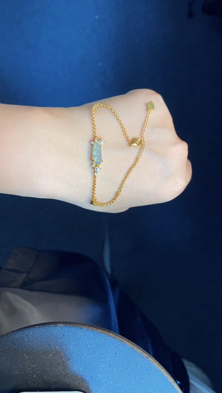 吊坠(不含链)银S925镶嵌翡翠1