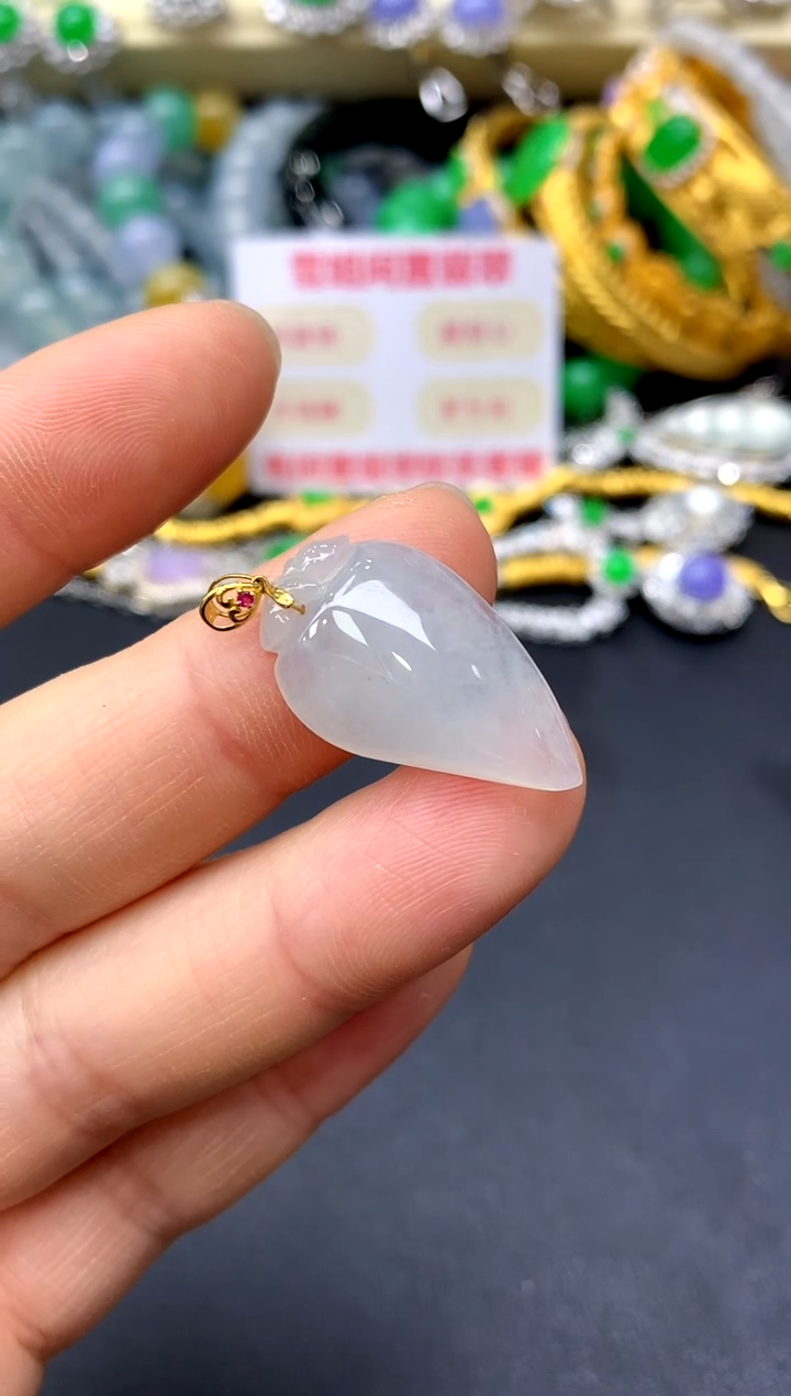 颈饰未镶嵌翡翠5-中国好珍宝