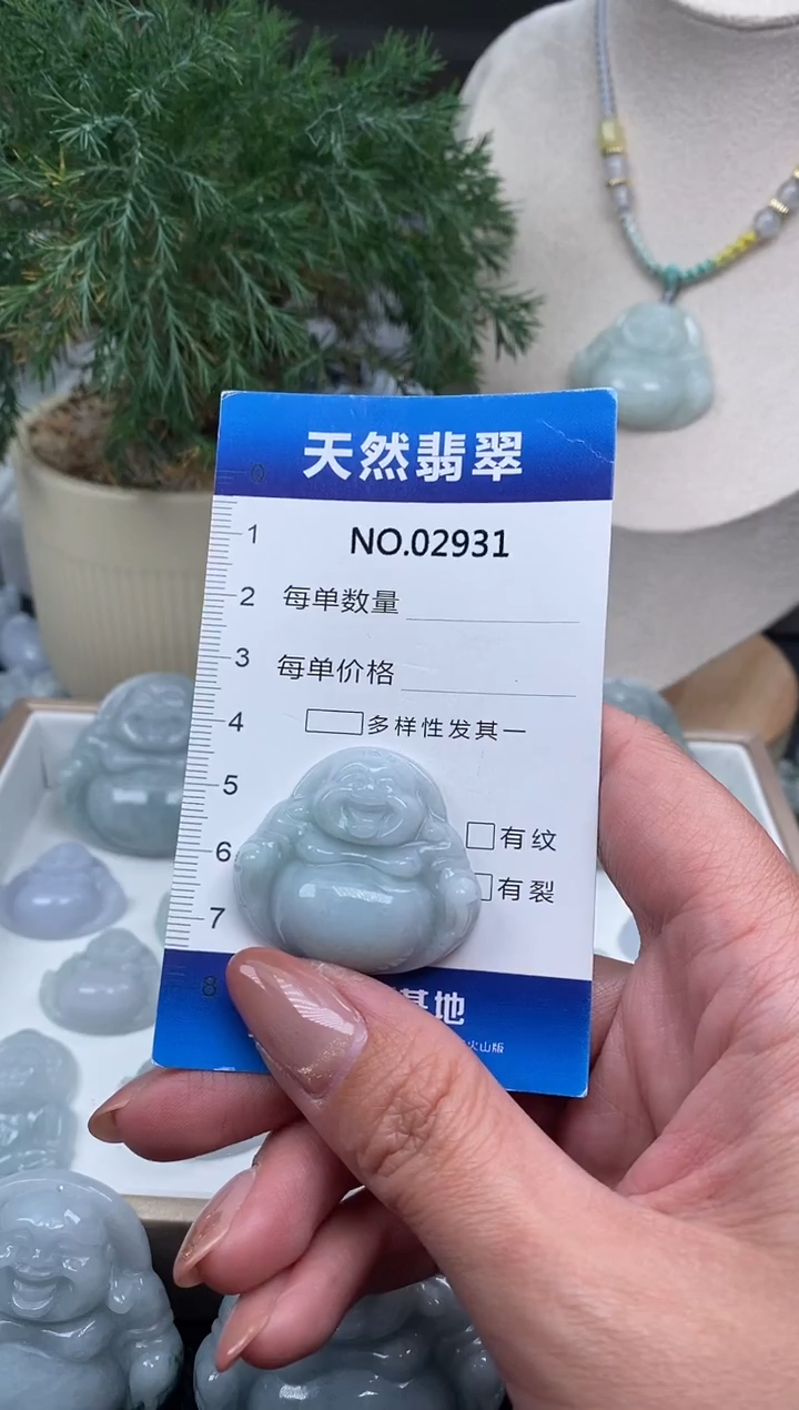 颈饰未镶嵌翡翠纯天然A货缅翡2931