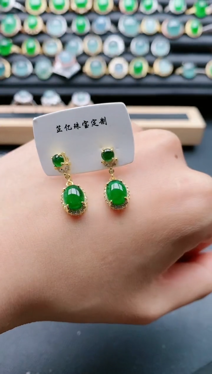 【闪购商品】翡翠戒指银S925镶嵌11111