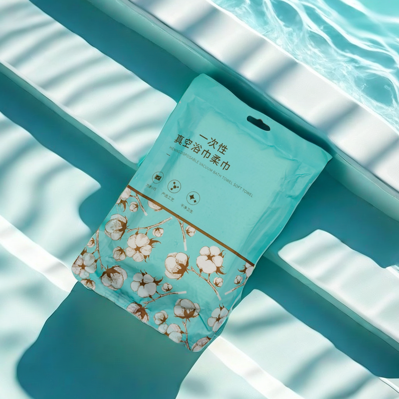 精选一次性真空浴巾