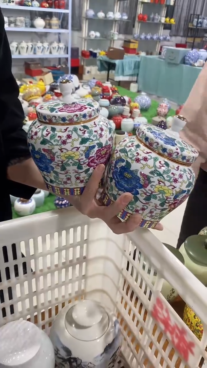 【闪购商品】罐陶瓷茶叶罐密封罐等