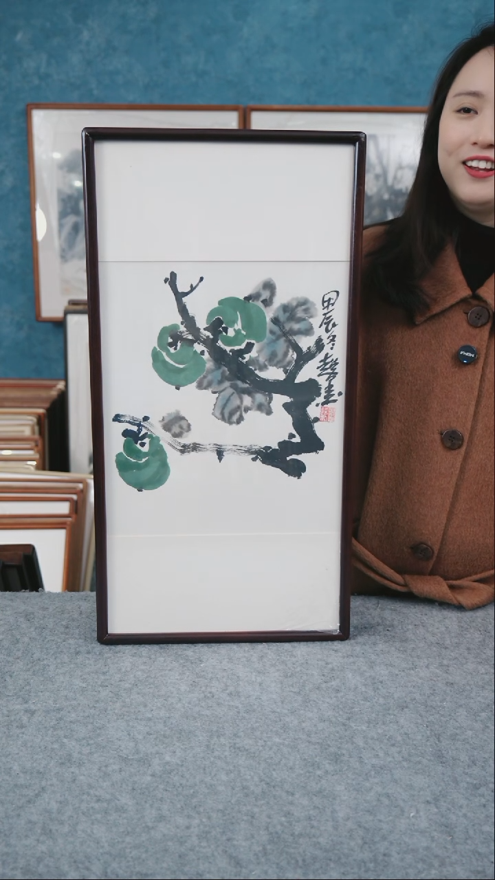 【闪购商品】国画33*66郑志超老师花鸟